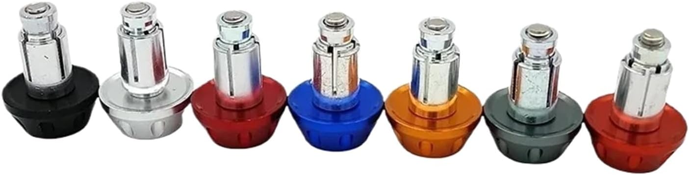 Moto Handlebar End Plug Universal 7/8" 22mm Motorcycle Handlebar Grips Bar End Plug CNC Aluminum Alloy Bars Grip Cap Plug Slider