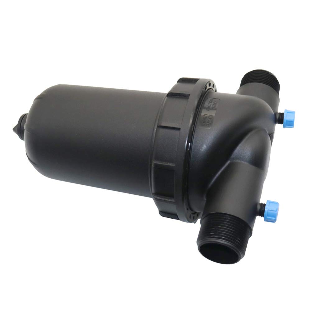 Filtro a Rete da 120 Maglie con Filettatura Maschio da 1,25", 1,5", 2", for irrigazione da Giardino, Agricoltura, irrigazione a Disco, Filtro for Acqua, Forniture for Giardino(1-1/2")