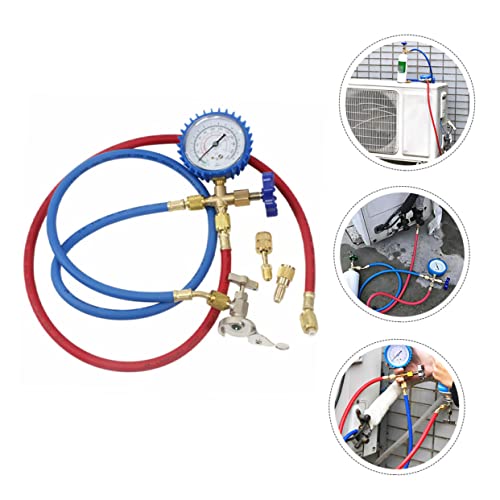 Set de Manómetro para Reparación de Aire Acondicionado de Auto miniatura 6