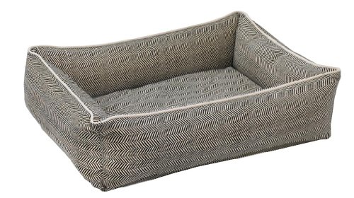 Bowsers Urban Lounger Dog Bed, Large, Herringbone