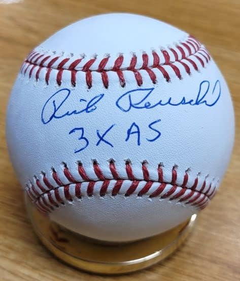 Autographed Rick Reuschel"3X AS" Official Rawlings Major League Baseball
