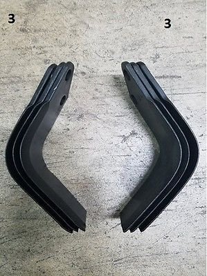 Tiller Tine Set 3 Each RH/LH TG & TG-G Series Tillers #505006!!!