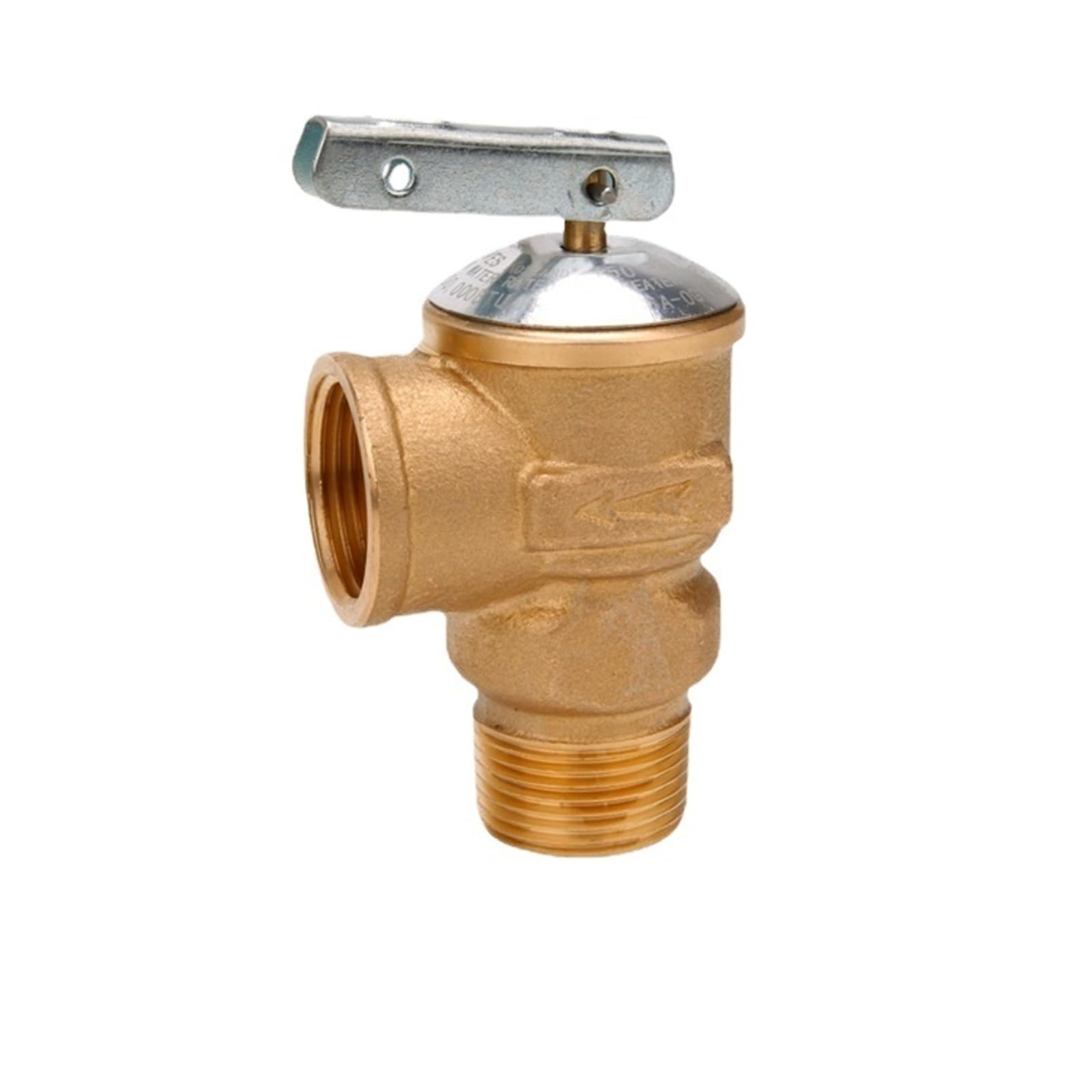 Lead-Free Water Heater Safety Valve 150psi Brass Pressure Relief