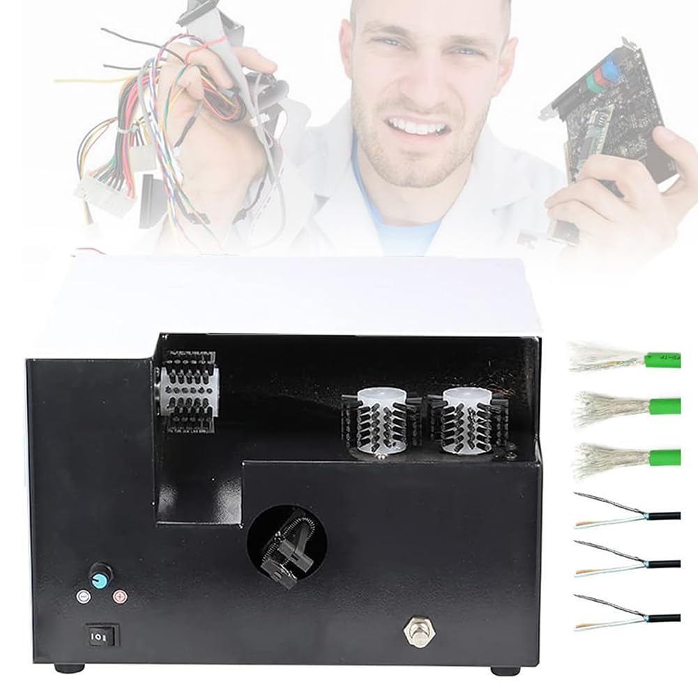 SBCGFY High-Speed Automatic Wire Twisting Machine, Cable Cutting Stripping Wire Twister, Wire Peeling Stripping Cutting Tool