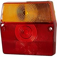 mb-m® 901036 Lichtscheibe 3-Kammer-Leuchte, Links+rechts, Schlusslicht Bremslicht Blinklicht
