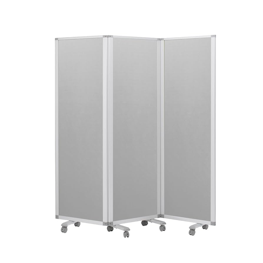 Amazon.co.jp: 高級 デラックス Comai 3連 吸音パーテーション