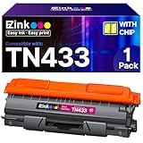 E-Z Ink Compatible Toner Cartridge Replacement for Brother TN-433 TN433 TN433bk TN431 Compatible with HL-L8260CDW HL-L8360CDW MFC-L8610CDW MFC-L8900CDW (1 Magenta, 1 Pack)