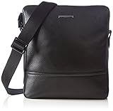  HUGO Herren Element_NS zip 10191374 01 Umhängetaschen, Schwarz (Black 001), 27x29x7 cm
