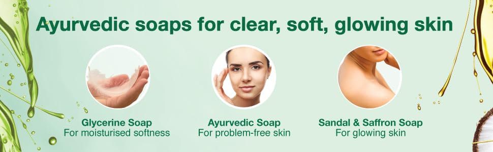 Image of Chandrika Soap Assorted Ayurveda Care Pack | For All Skin Types