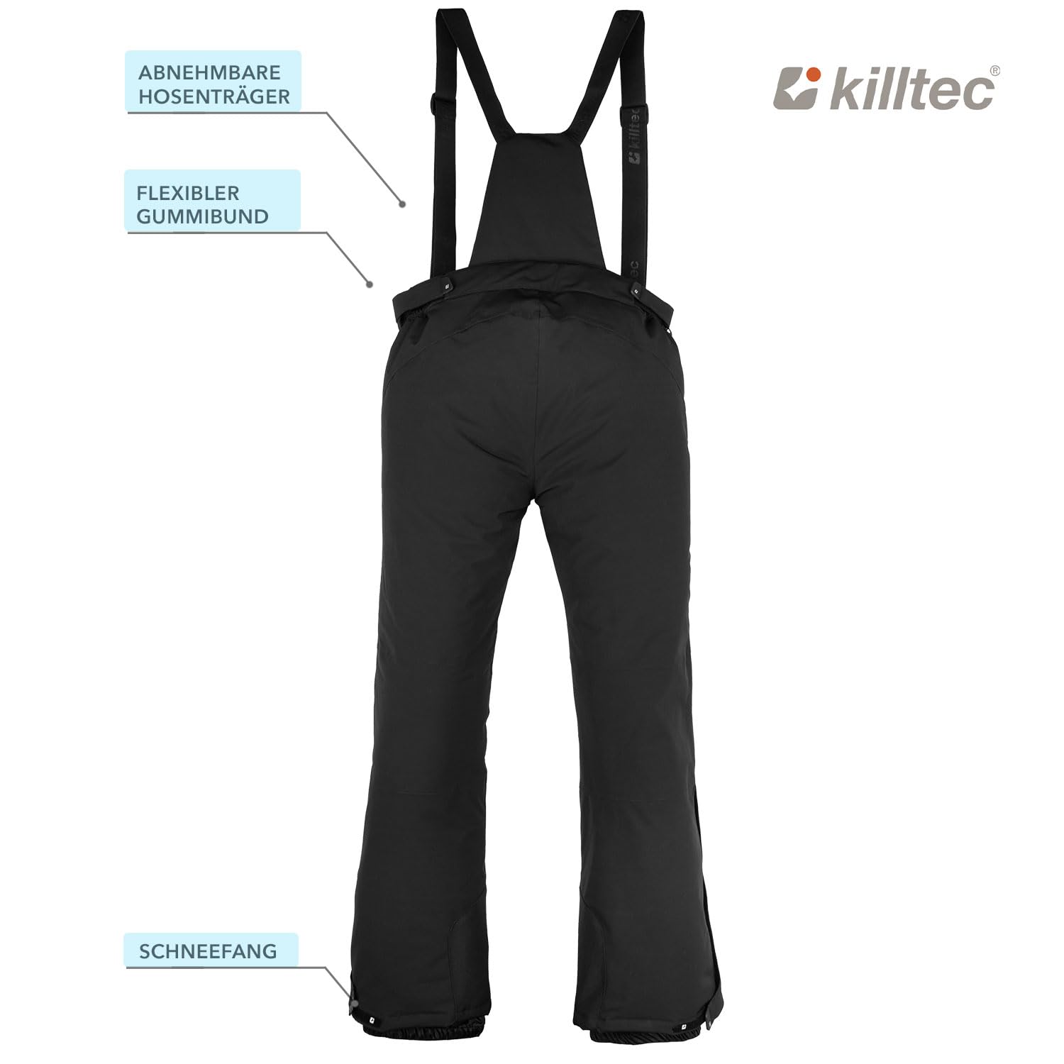 Killtec Herren Skianzug - aus Skijacke und Skihose - mit 10000mm Wassersäule - wasserdicht, winddicht, atmungsaktiv