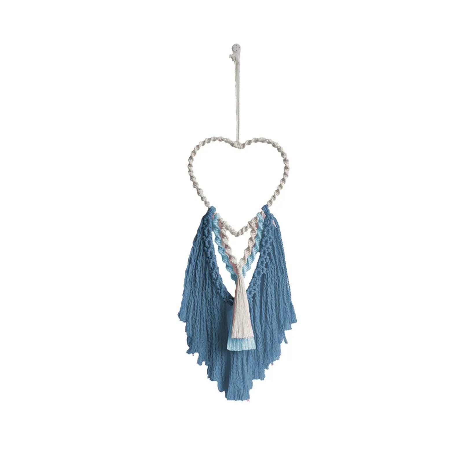 FGUJSUR Tapestry Wall Hanging Boho Craft Macrame Wall Hangings Tapestry Decorations For Home Apartment(Color 03)