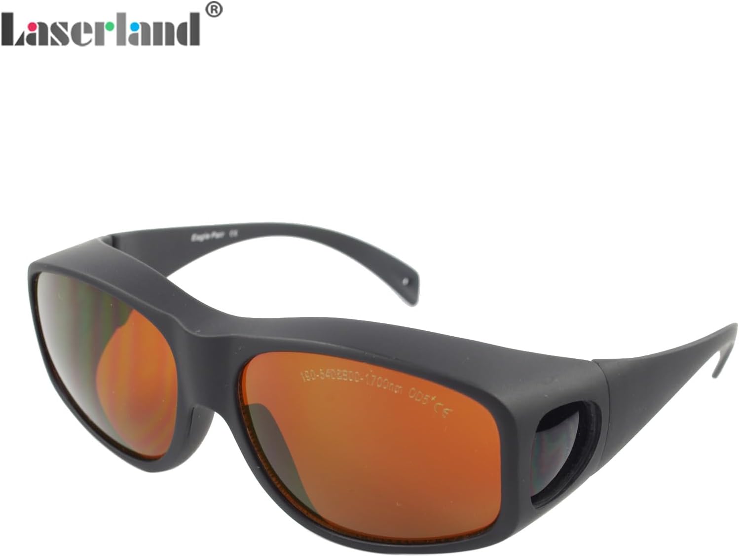 Eagle Pair 190-540nm & 800-2000nm Eye Protection Goggles Glasses OD5+ Typical for 405nm 445nm 450nm 473nm 520nm 532nm 808nm 980nm 1064nm EP-1-9 Eagle Pair