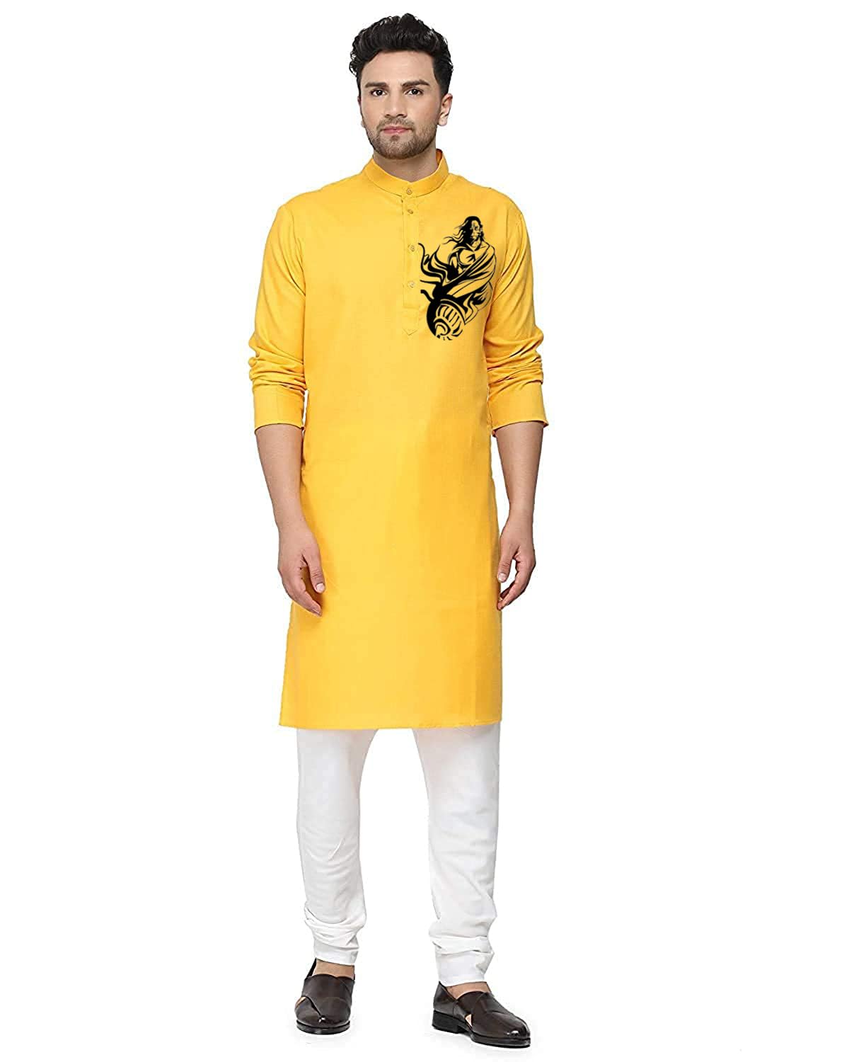 gauri laxmi enterprise Cotton Blend Digital Print Kurta Pyjama Set-picture-27