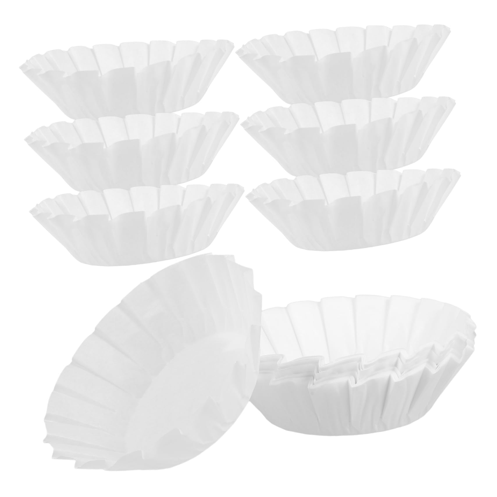 PRETYZOOM 250stücke Basque Cake Papier-liner Ölbeständige Cupcake-hüllen Für Hochzeiten Partys Und Desserts Große Backformen Für Professionelle Präsentationen