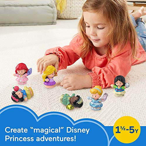 Fisher-Price GXY00 Little People Toddler Toys Disney Princess Set With 6 Character Figures thumb #2