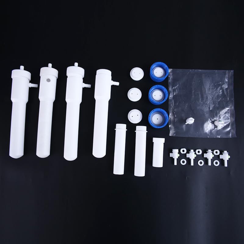 PTFE Liquid Sampling Bag Valve Replacement - 5Pcs Set for Lab Research & Collection