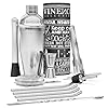 Cocktailshaker Set + Recepten Book – 13 Delig RVS Staal Premium Barkeeper Kit | Prof Cocktail Shaker + Bar Accessoires…