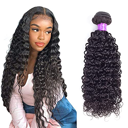 Forevermore Hair 10A Brazilian Kinky Curly Bundles Human Hair 24 inch 100% Unprocessed Virgin Curly Hair Bundles Natural Black Color 100g