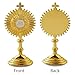 Catholic Town Communion Standing Cross Chalice Statue JHS Emblem with Sticker, 2.5 inches, Gold Tone (CTJHSEWS-G)