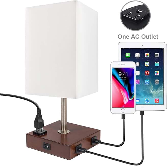 Lamp with Off and On Switch On Base