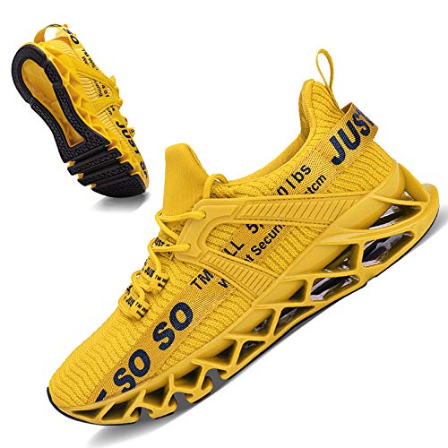 COKAFIL Mens Running Shoes Walking Athletic Blade Tennis Shoe