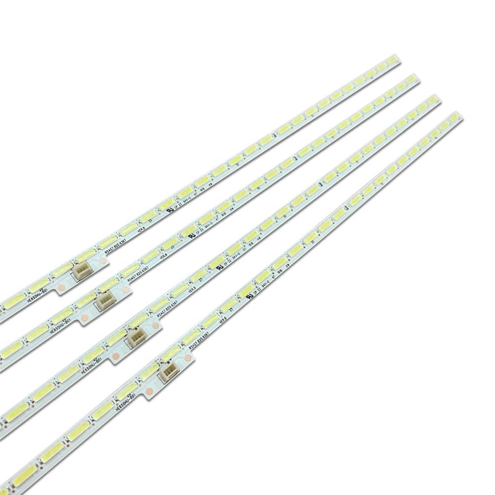 Barra LED da 4 Pezzi/Set Compatibile for TV LC-65N7000U HE650HU-B01 RSAG7.820.6367 LED65EC660US LED65EC320A LED65K5500U LED65K5510U H65M5500