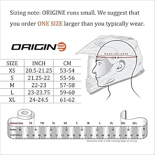 Miniatura 6 de Origine Casco Moto Jet Casco Scooter Abierto Con Doble Visera Homologado Ece 22-06