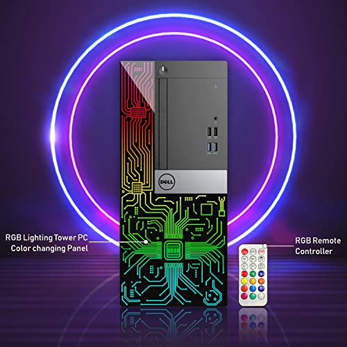 Image of Dell Gaming PC OptiPlex 3040 Tower Desktop Computer - Intel Core i7 6th Gen (3.40 GHz) - RX 550 4GB GDDR5-16GB RAM - 1TB SSD - Windows 11 Pro - Wi-Fi - Keyboard & Mouse - HDMI (Renewed)
