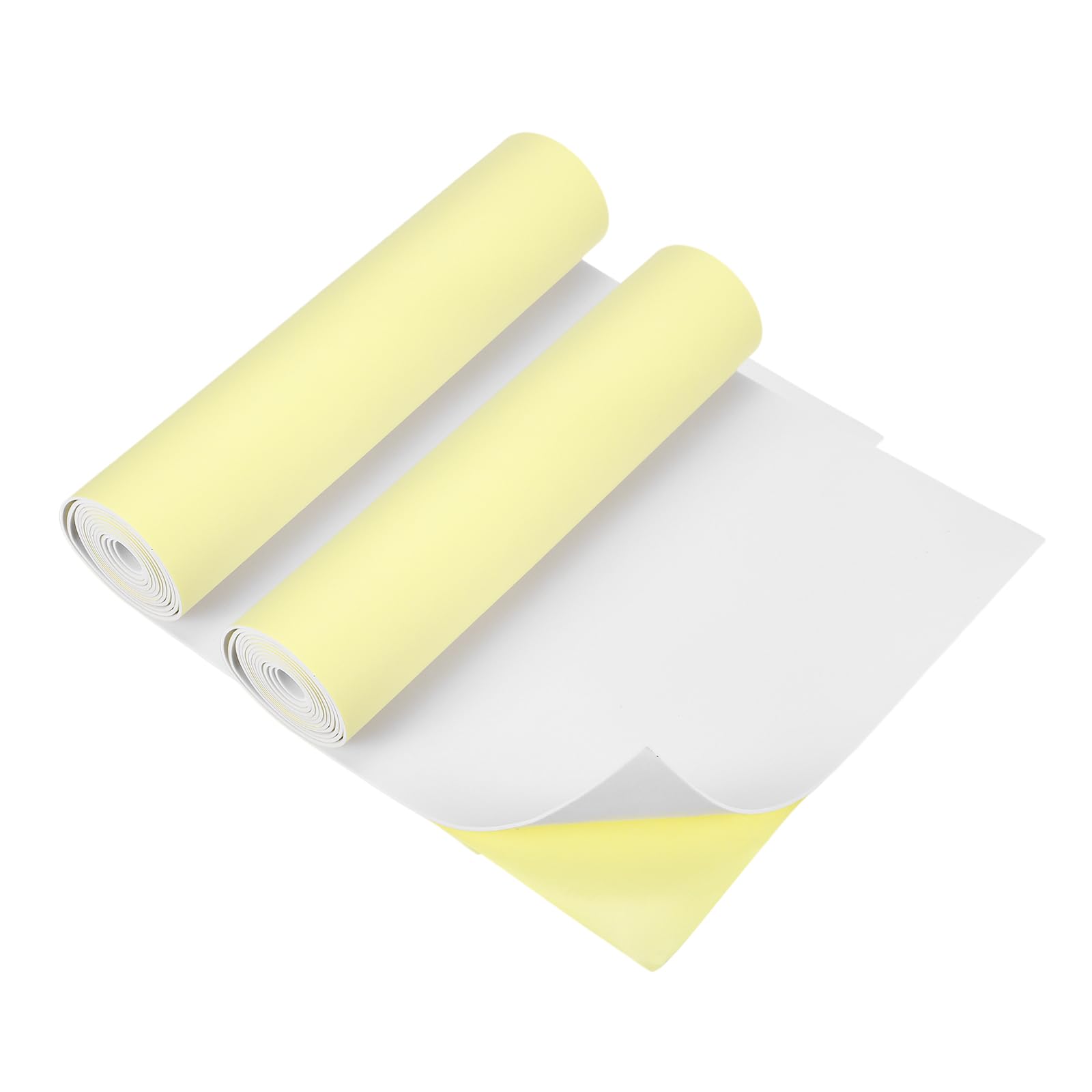 Mousse EVA blanche en rouleau adhésif 6mm pour loisirs créatifs et bricolage maison