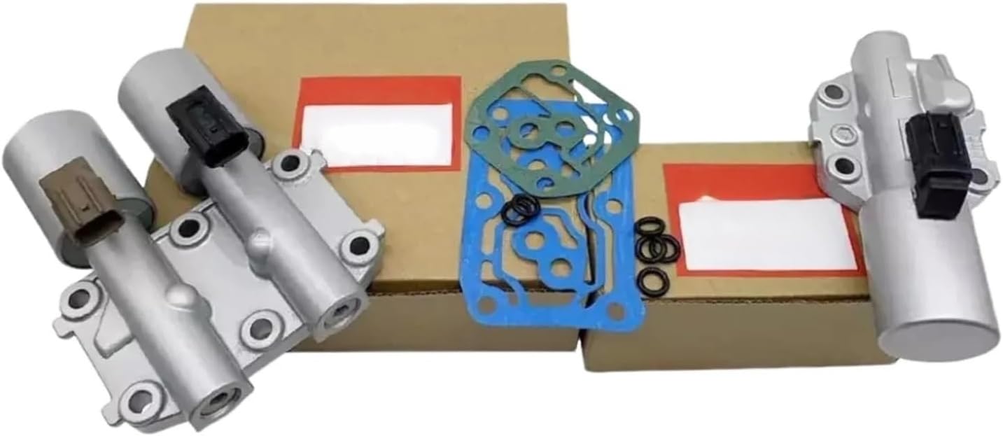 1set Transmission Solenoid Compatible For Honda Accord Acura 28260-PRP-014/28250-RPC-003 Engine Car Replacement Parts