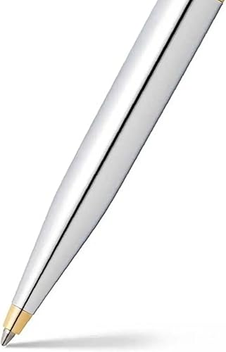 Miniatura 2 de Sheaffer VFM - Bolígrafo de bola cromado con detalles en tono dorado