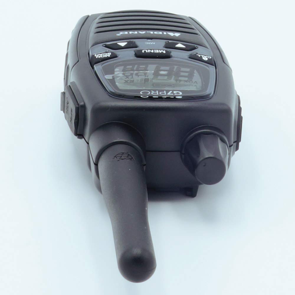 Midland G7 Pro C1090.14, Radio Transceiver Walkie Talkie Dual Band 8 Kanałów PMR446 i 69 Kanałów LPD, 4 Baterie Ładowalne Ni-MH AA 1,2V/1800 mAh, Ładowarka i Klips Pasek