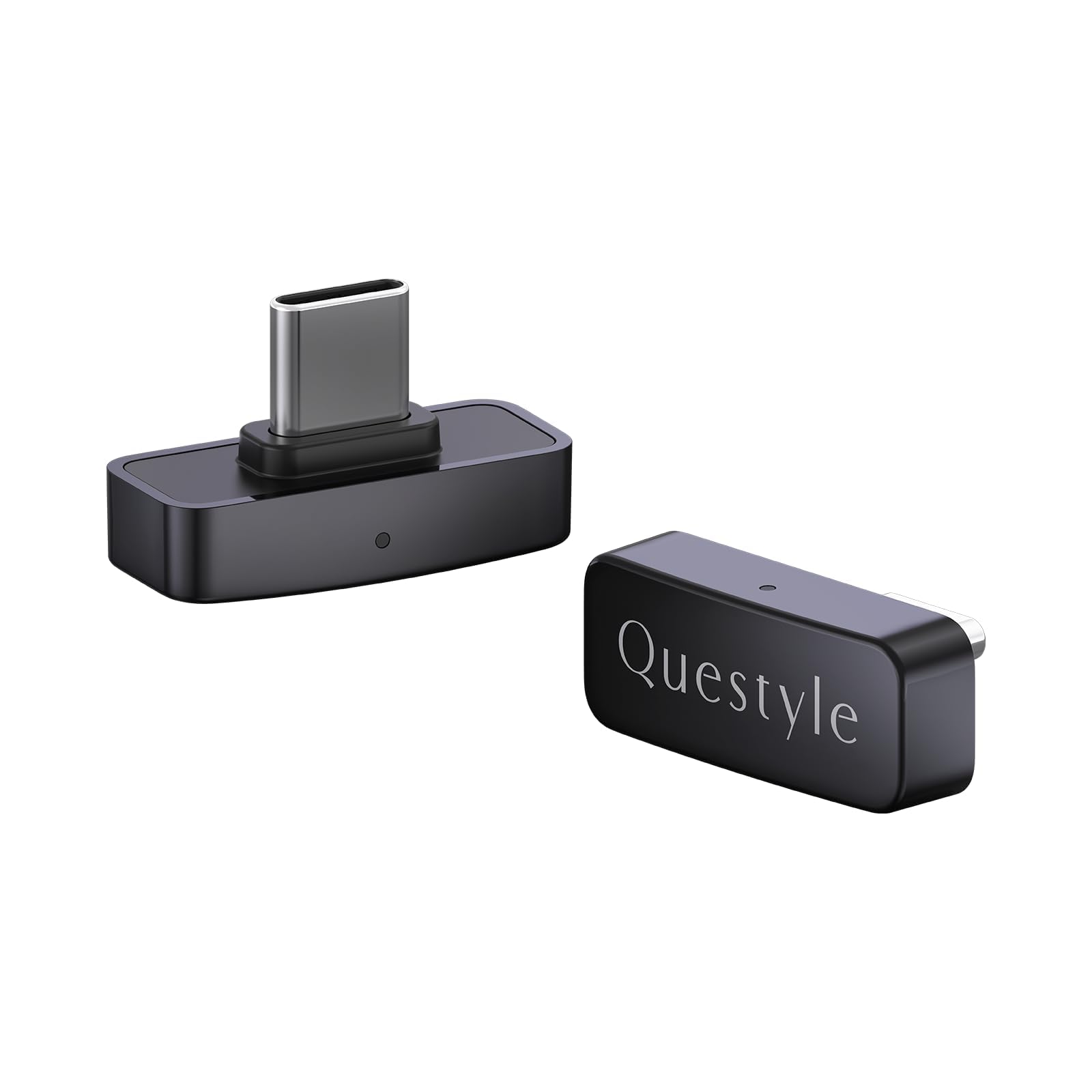 Questyle QCC Dongle Pro 2 - Adattatore Bluetooth Audio 6.1 - SBC, aptX, aptX Adaptive, aptX Lossless, LDAC, LHDC & Audio (LC3) - trasmettitore Hi Res wireless per Cuffie & auricolari