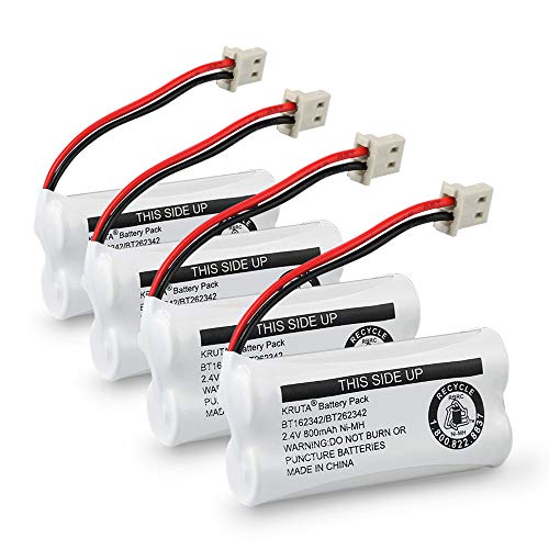 Kruta BT162342 BT262342 Cordless Phone Batteries...