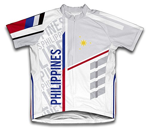 ScudoPro Philippines Short Sleeve Cycling Jersey for Women - Size XL White