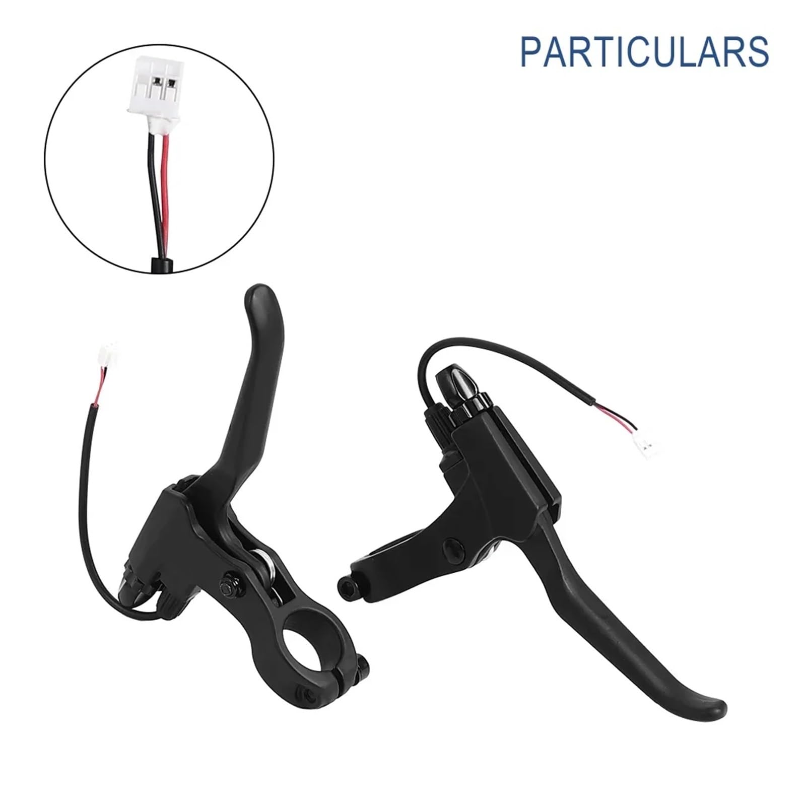 Sostituzione Leva Freno Sinistra/Destra Compatibile con Kugoo Kukirin G4 Scooter Elettrico Maniglia Freno a Disco Maniglia Freno Accessorio(1pairs)