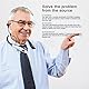 GUOMIS Tinnitus infrarot ohrstöpsel,Tinnitus kopfhörer,Tinniplug für Nase Ohren,Infrarottherapie,650nm Rotlicht-Kopfhörer zur Geräuschunterdrückung und Schlafhilfe (02)