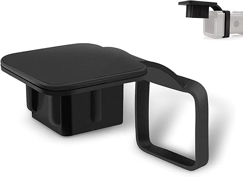 ZKFAR 1 cubierta de enganche de remolque de goma resistente, cubierta de enganche de remolque de 2 pulgadas, inserto de tapa para enchufe se adapta