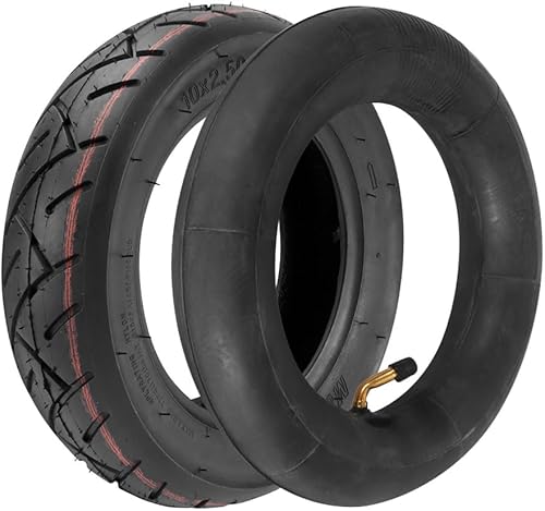 Miniatura 8 de Juego de neumáticos de 10 x 2.50 pulgadas + tubo interior para ruedas de scooter de 6 pulgadas de 10 pulgadas, scooter eléctrico Swagcycle Hover