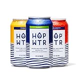 HOP WTR - Sparkling Hop Water - Variety Pack (12 Pack) - NA Beer, No Calories or Sugar, Low Carb, With Adaptogens and Nootropics for Added Benefits (12 oz Cans)