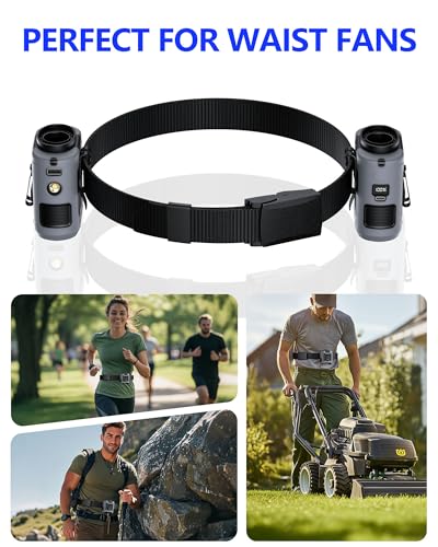 Tactical Belt Nylon Ratchet Work Belt Adjustable with Automatic Slide Buckle Belt Waist Clip Fan2