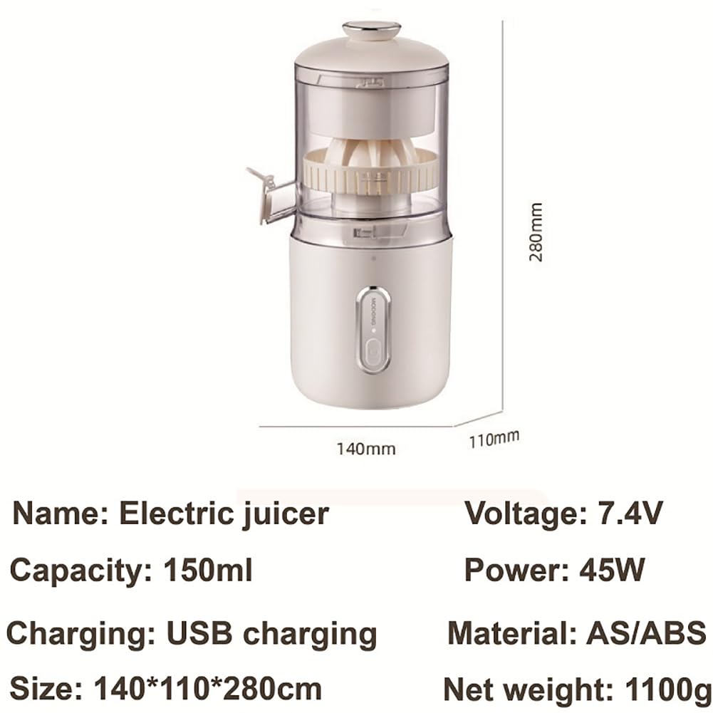 Citroenpers elektrische organgenpers draagbare USB-oplading - Solutions
