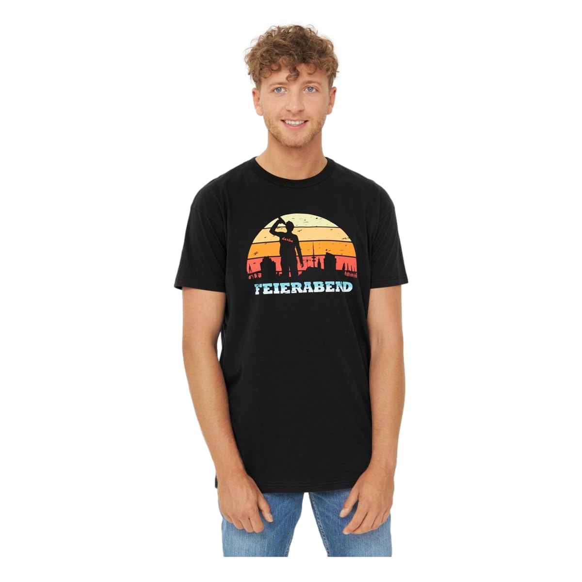 derbe Feierabend Baumwoll T-Shirt