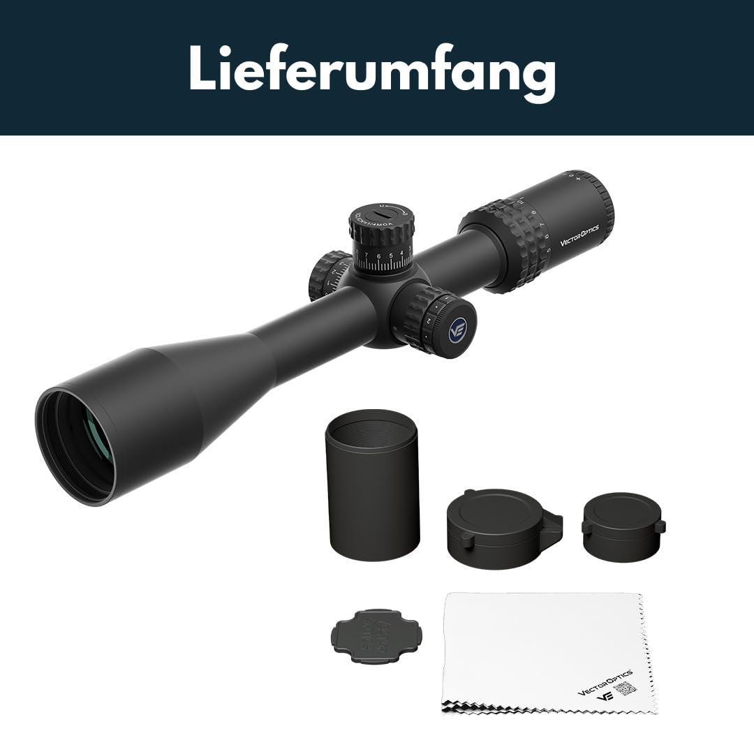 Vector Optics Sentinel 5-25x50 HD FFP Lunette de visée optique