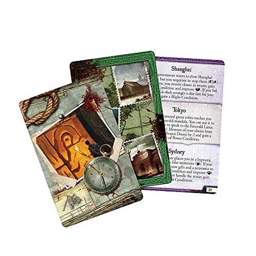 Eldritch Horror Signs of Carcosa Expansión Juego de Mesa miniatura 5