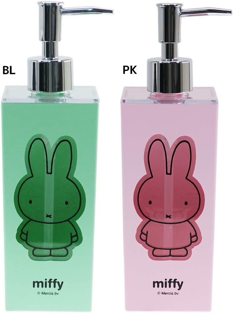 Miffy Window Dispenser PK Miffy Dispenser Shampoo Bottle Soap Bottle Miffy Pink Goods (MCOR)