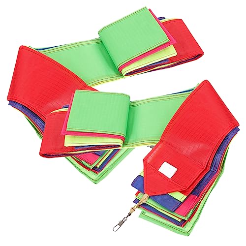 KICHOUSE Flying Kite Ornament Kite Tail in Rainbow Streamer for Adults Boys and Girls Easy Attach