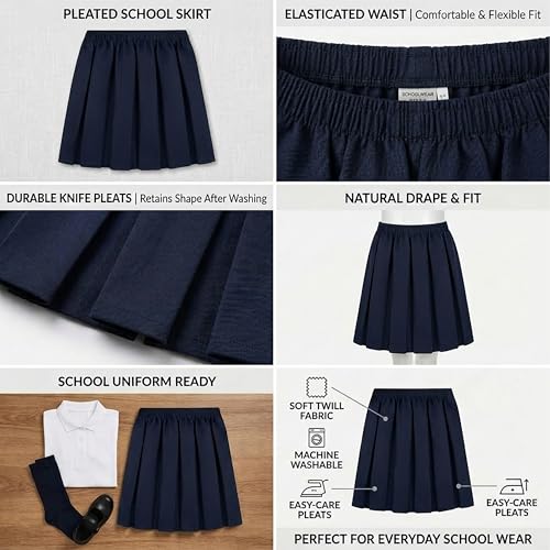 Falda para niñas con acabados de alta calidad y diseño elegante 4