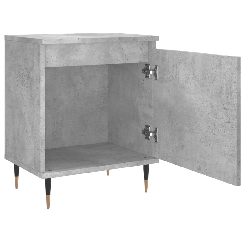Eleganter Nachttisch aus Holzwerkstoff mit Staufach und stabiler Tischplatte für Wohnzimmer und Schlafzimmer, feuchtigkeitsbeständig und leicht zu reinigen