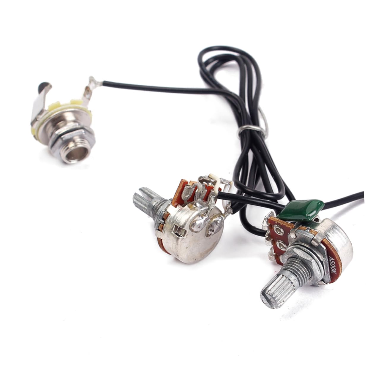 SHOWERORO 3pezzi Pickup Per Chitarra Acustica Corde Metallo e Magnete Sostituzione Per Chitarre Cassa Accessorio Musicale Con Elevata Permeabilità e Leggerezza